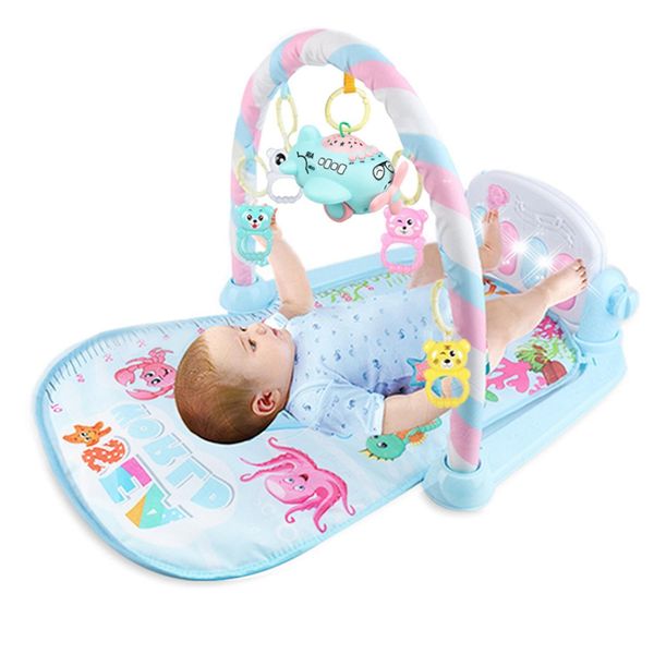 

baby gym play mat kids rug educational puzzle carpet with piano keyboard and cute animal playmat baby gym crawling activity mat