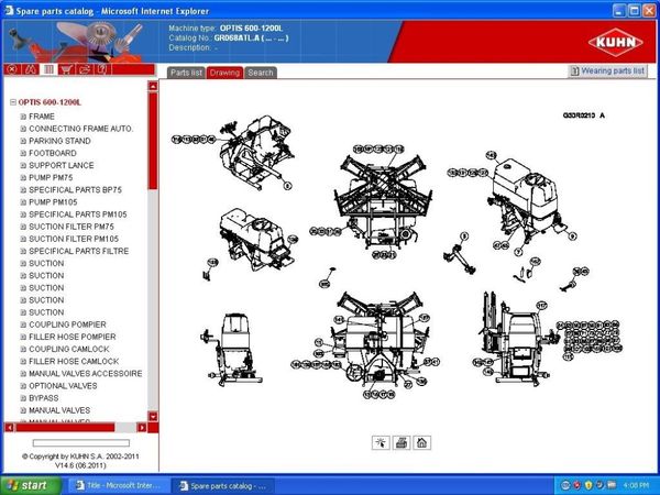 

kuhn agricultural equipment parts catalog