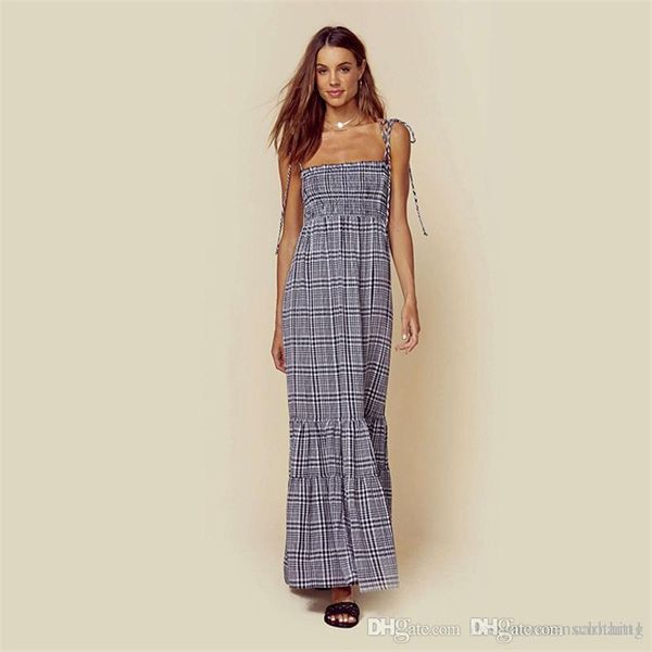 

spaghetti strap summer bohemian dresses maternity empire flora style beach dresses designer sleeveless with bow dress, Black;gray