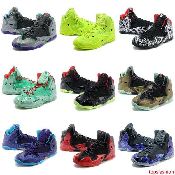 

джеймс 11-е поколение боевых мужских баскетбольных ботинок серая уличная обувь леброн 11 баскетбольная обувь спортивный размер 40-46