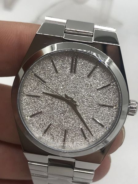 

new , ladies watch model watch m6626 delivery, Slivery;brown