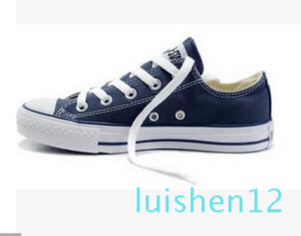 

new size35-46 new low-women men canvas shoes colors sports stars chuck laced up casual sneaker shoes l12, Black