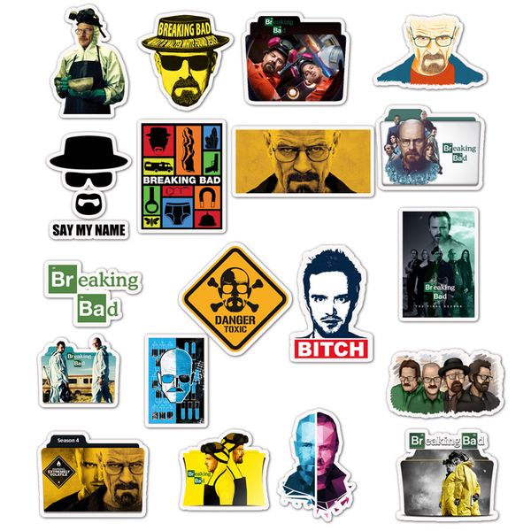 

classic american drama characters cool stickers for lapcar luggage bike motorcycle pvc waterproof decal sticker