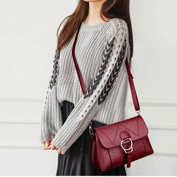 

2019 summer fashion women bag leather handbags pu shoulder bag crossbody bags for women messenger bags #l