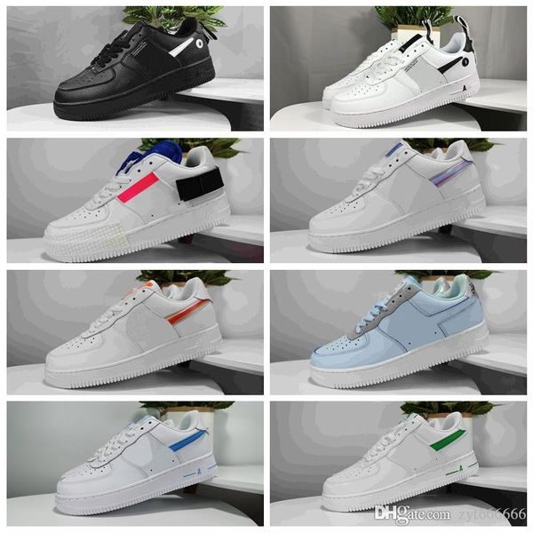 

naf1lh 2020 men women sneakers low utility black white triple volt red olive flax mens trainer casual skateboard shoes 36-45