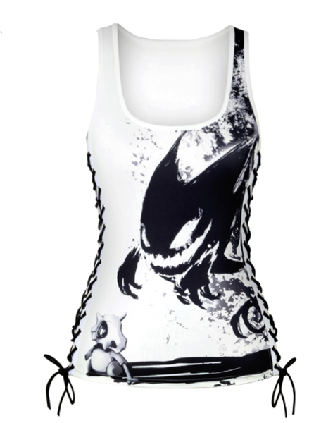 

новые белый / черный череп скелет печатных топы без рукавов выдалбливают o шеи повседневная танк 3d жилет бодибилдинг фитнес спортивные руба, White