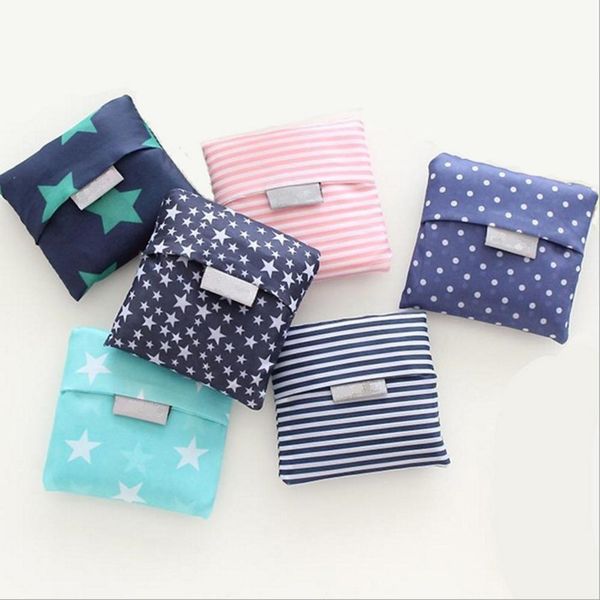 

2018 fashion large printing foldable handbag high capacity shopping bag folding pouch new storage bag clutch handbags purse zk30