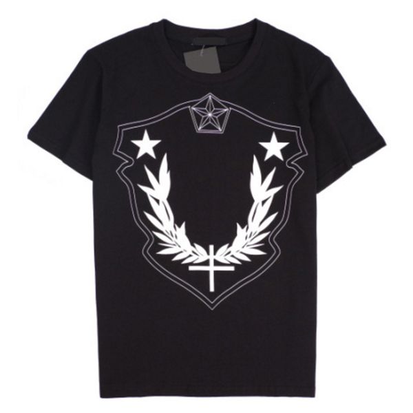 

mens stylist t shirts casual men summer short sleeves hip hop print men women sports tees 2 colors, White;black