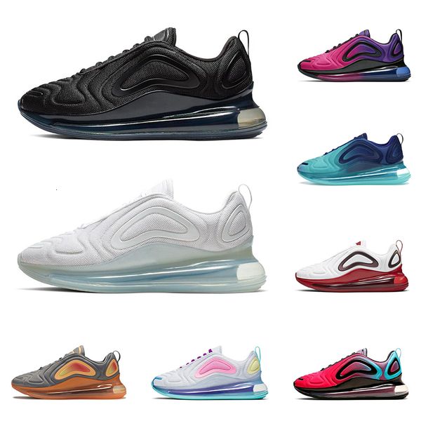 

2019 men women running shoes triple black white be true red gradient aqua powder fashion mens trainer athletic sports sneakers