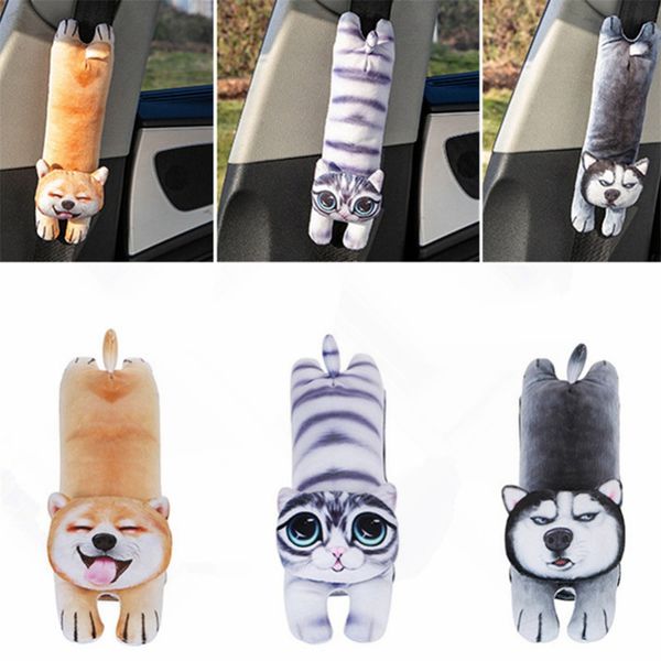 

cartoon car shoulder protector auto seat belt cover shoulder pad car styling safety belt pillow protective padding strap harness