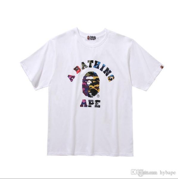 

2019 new summer lover цвета письмо печати футболки для мужчин вскользь шею с коротким рукавом футболки топы, White;black