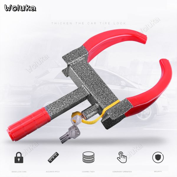 

thick clip type car wheel lock 9 holes tire lock anti-theft locking copper core anti-rust for electric mini car cd50 q01