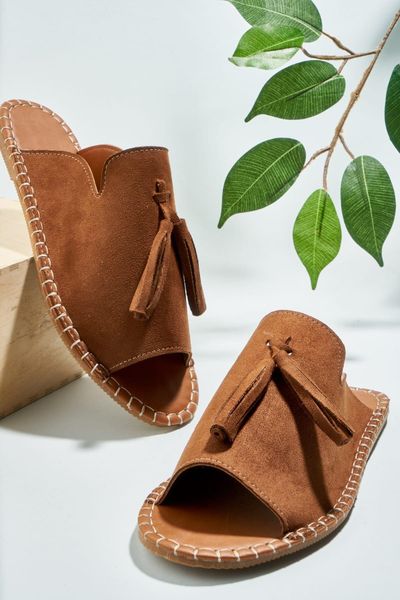 

Bambi Tan Women 'S Slippers H05674444