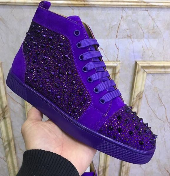 

new rantus orlato men's flat graffiti sneakers mens red bottom shoes,2018 new pik pik studs shoes no limit rhinestones red sneakers c13, Black