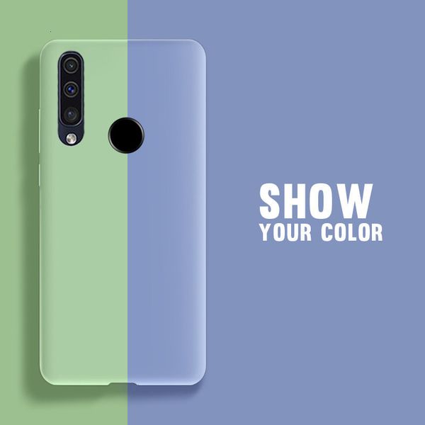 

один шт чехол легкая жидкая кремниевая основа для huawei honor 20i v20 10 10i 9i 9 lite v9 8x силиконовая гладкая карамельная крышка