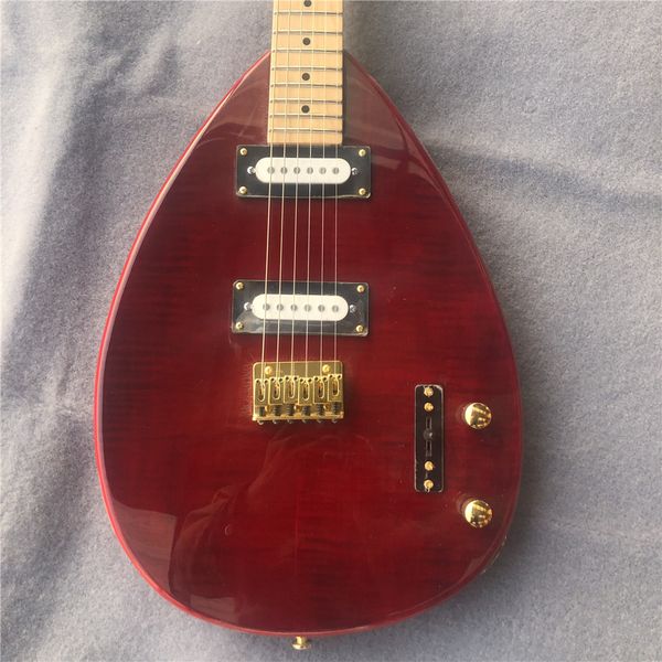 

factory custom made water shaped white electric jazz guitar support drop shipping ing