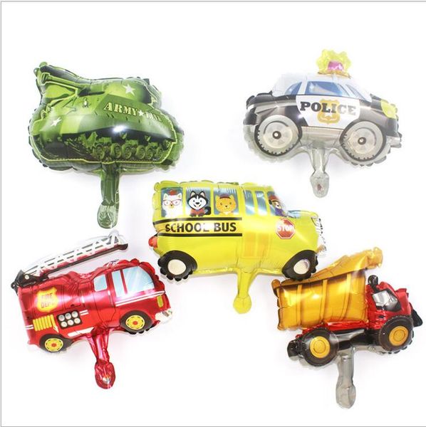 Balloons Kids Toys School Bus Cars Festival Birthday Party