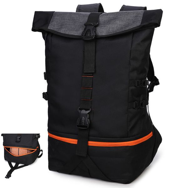 

men's mountaineer travel bag outdoor sports basketball backpack multi-functional fitness training bag sac de