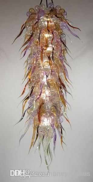 

ac led bulbs 110v/240v elegant ceiling large elegant hand blown glass antique chandelier