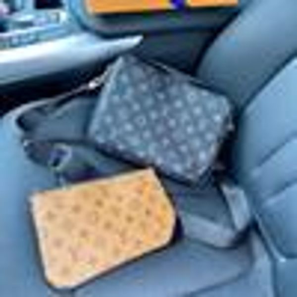 

real leather lady designer bags good hardware metal buckles women totes bags shoulder handbags briefcase business handbag 3 piece set g222, Black