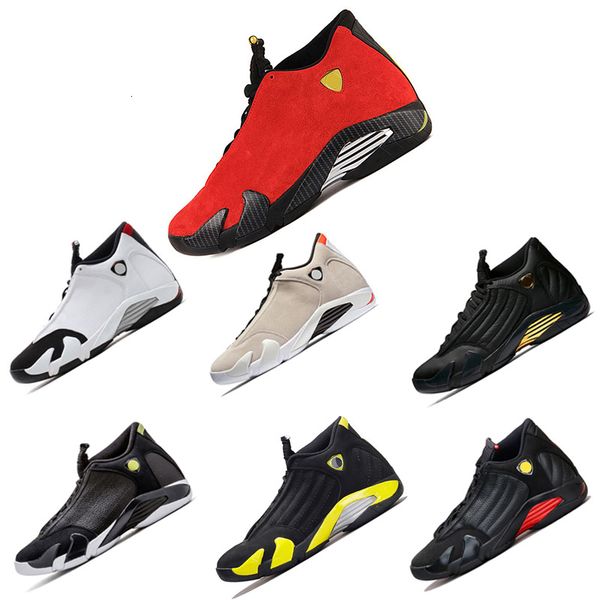 

2019 new shoes new 14 14s last sblack red black toe dmp oxidized thunder men basketball shoes athletic sport sneaker
