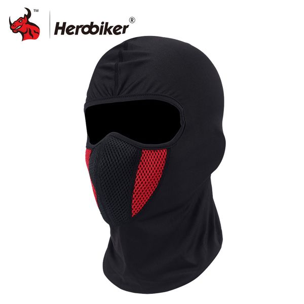 

herobiker balaclava moto face mask motorcycle face shield paintball cycling bike ski army helmet full mask