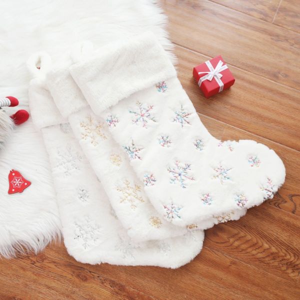 

cartoon socks children christmas tree decoration hanging socks candy bag christmas gift bag stockings for kids