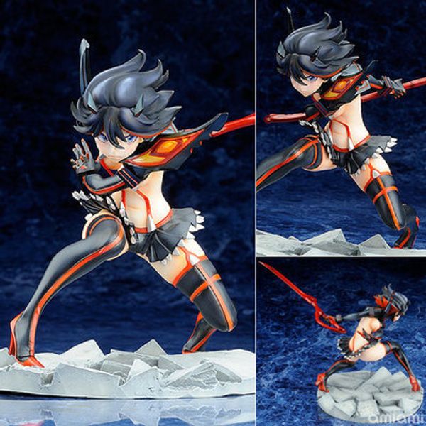

15cm kill la kill matoi ryuuko figma 220 action figure pvc toys collection doll anime cartoon model for friend gift t200118