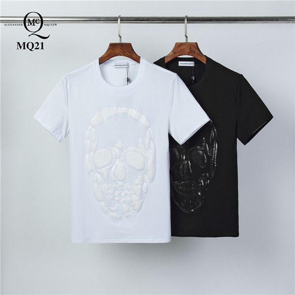

2020skull china men's designer t-shirt fashion lion print designer t-shirt short sleeve hip hop t-shirt for men and women10