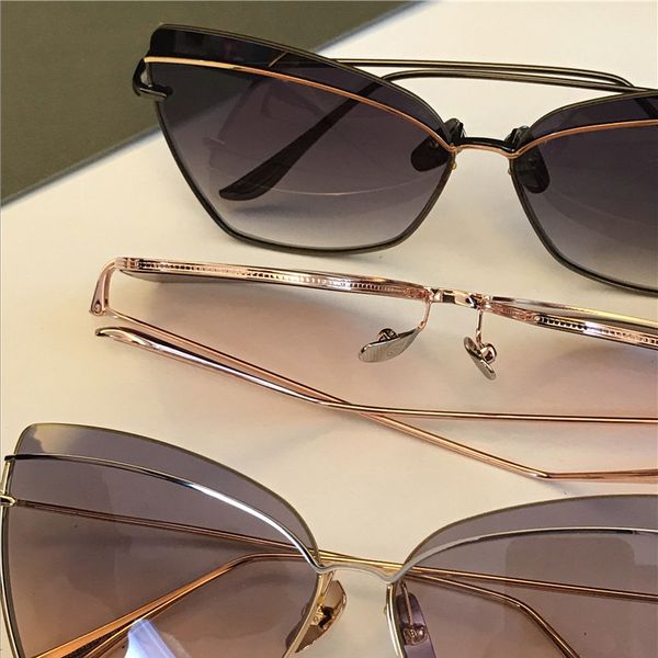 

new fashion designer women luxury sunglasses starspa design metal vintage sunglasses popular style charming uv 400 lens, White;black