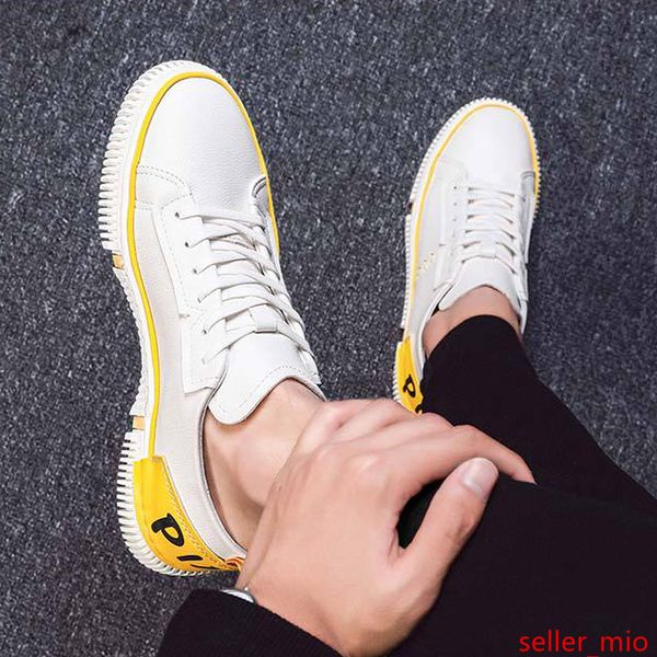 

non-brand riple black white yellow low cut brown men casual shoes comfortable breathable women men shoe sports sneakers style 17