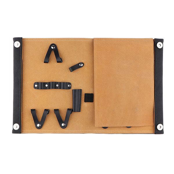 

8pcs durable hair scissors storage pouch beard shears organizer holder case