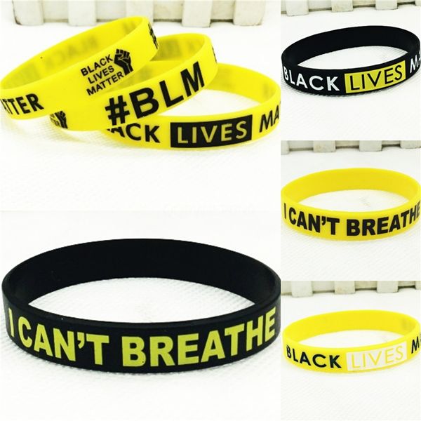 

black lives matterdesign 2 1 pcs set fashion stainless steel charm bracelets multi-color silicone football bracelet bangle #96