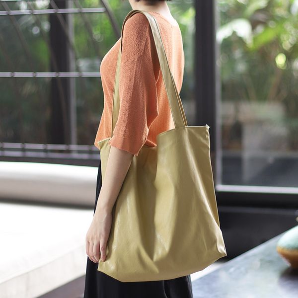 

pu shoulder bag simple leisure large capacity handbag fashion tote women's bag