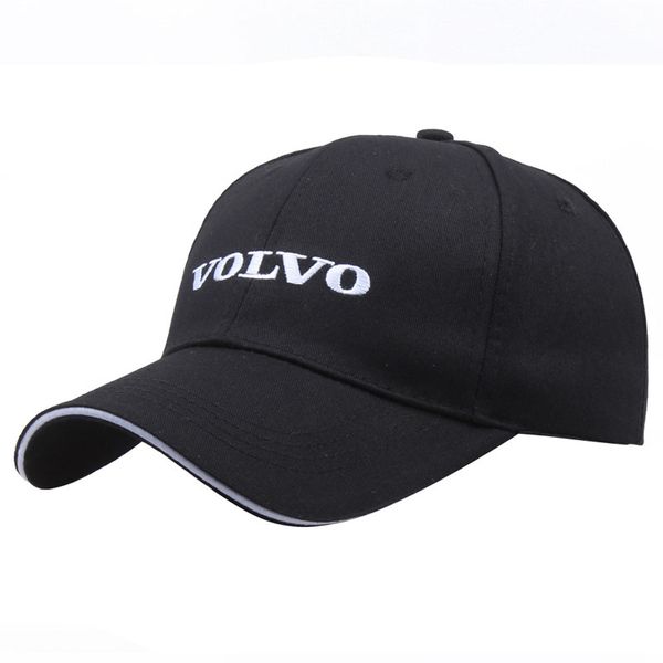

new volvo embroidered alphabet baseball cap fashion hip hop peak caps men and women outdoor universal hat trucker hats, Blue;gray