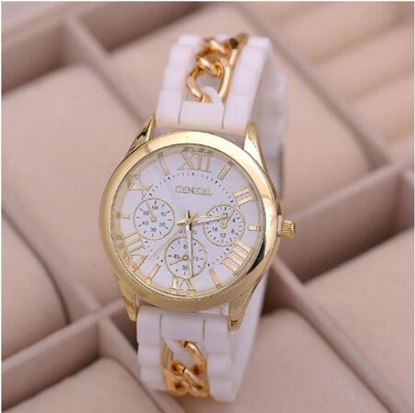 Neue Frauen Silikon Neutral Uhren Mann Uhr Günstige Dame Mädchen Armbanduhren Geschenk Stunden Genf Uhren Mujer Uhr Großhandel