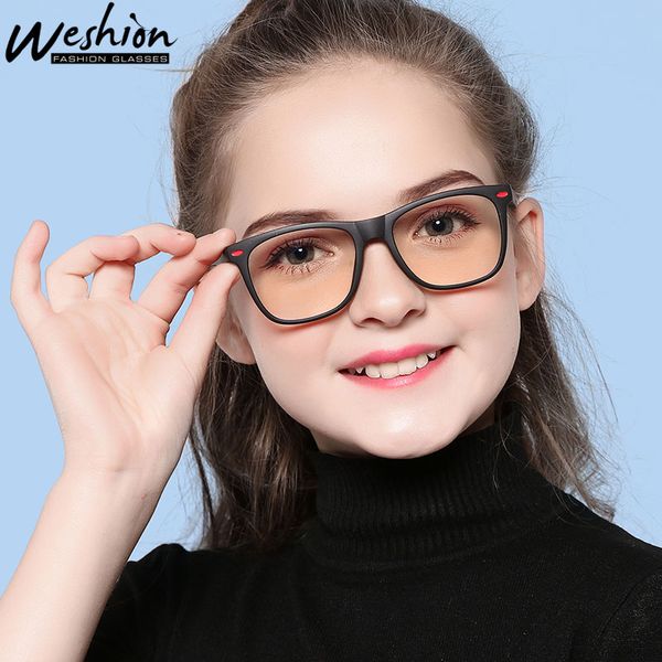 

teens blue light glasses kids youth boy girls optical tr90 frame children anti filtter corrective eyeglasses for computer 2020, White;black