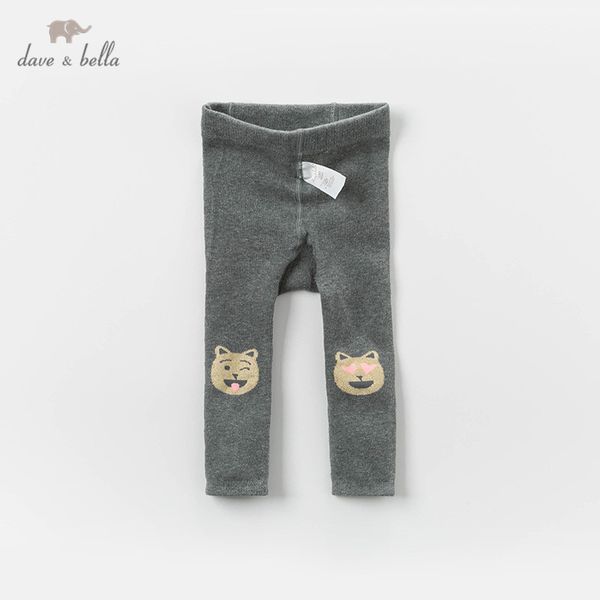 

db13712 dave bella spring baby girls leggings children full length kids pants leggings infant toddler, Blue