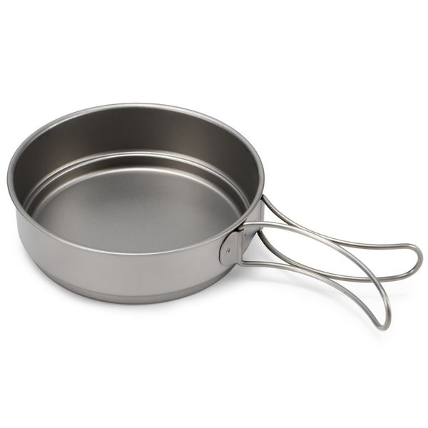 

350ml / 500ml ultralight titanium fry pan