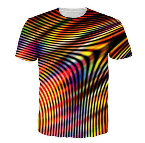 

fashion vertigo hypnotic harajuku style t-shirt 3d printed women/men summer short sleeve t-shirt casual 3d t-shirt k563, White;black