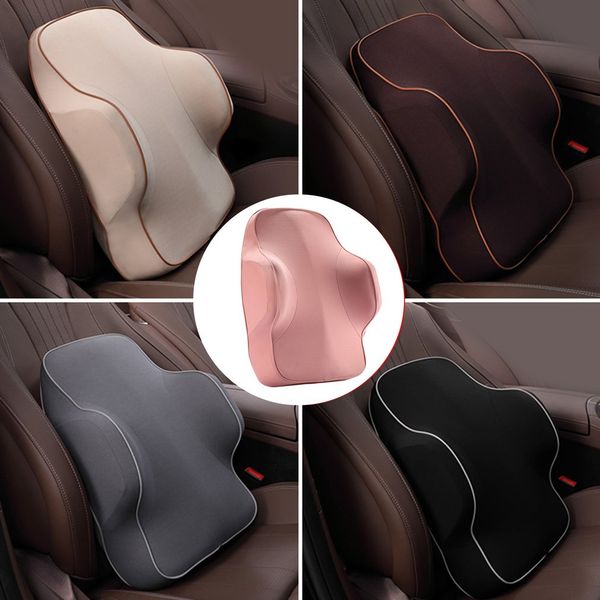 

classic design memory foam breathable healthcare lumbar cushion back waist support travel pillow car seat waist pillow