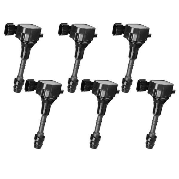 

pack of 6 ignition coil for 03-09 infiniti fx35 g35 m35 350z uf401 c1439