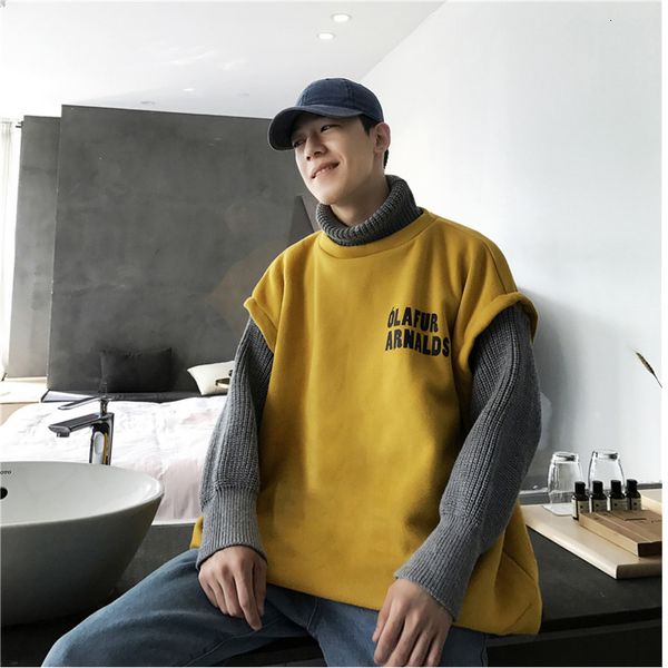 

men's turtleneck sweater 2019 autumn and winter splicing high collar couple sweater youth personality fashion trend men's wear, White;black
