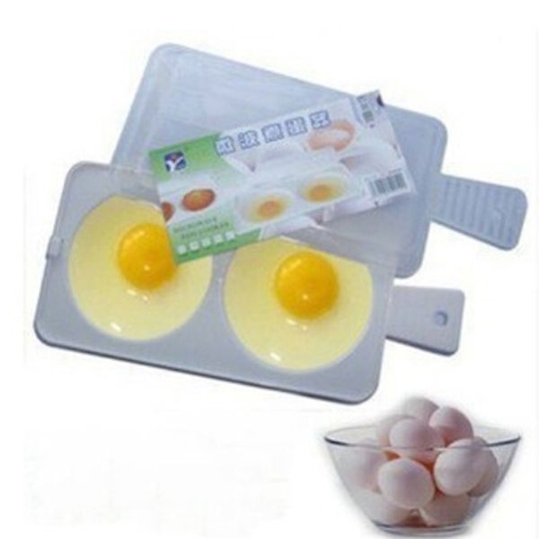 

portable egg container microwave cooker plastic boiler poachers kitchen cooking tools egg tools