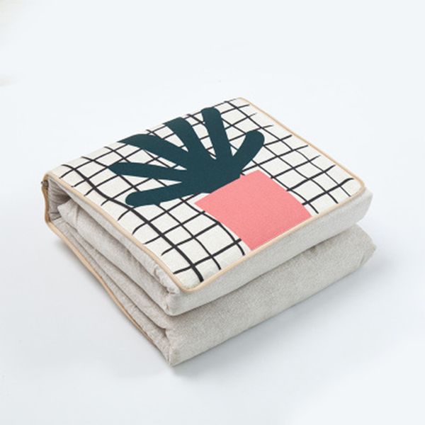

cartoon cat pillow, office pillow, multi-function folding blanket, car multi-pattern air conditioning quilt