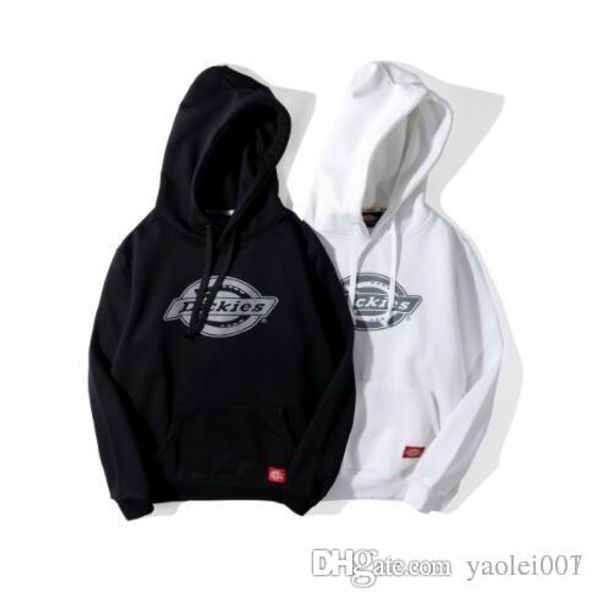 

мода мужской свитер с капюшоном куртка классический светоотражающий свободный тонкий раздел повседневная печать толстовка высокое качество г, Black