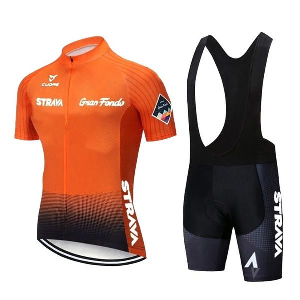 

2020 pro summer cycling jersey set strava breathable team racing sport bicycle jersey mens cycling clothing short bike, Black;blue