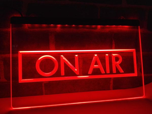 

lb480- on air recording studio new nr led neon light sign home decor crafts