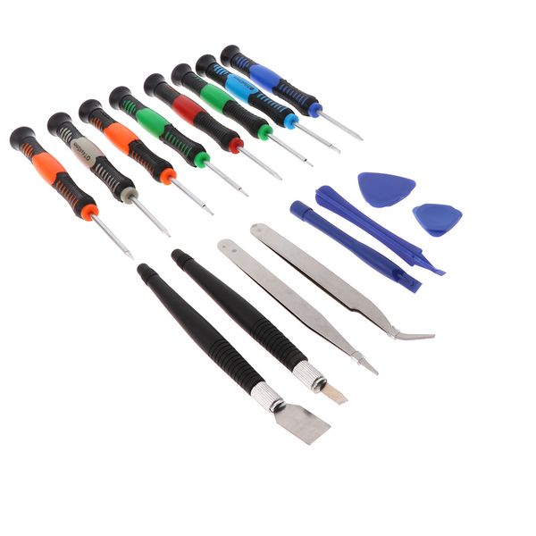 

16 в 1 ремонт открытие tools kit набор отверток монтировку для apple, ноутбуков