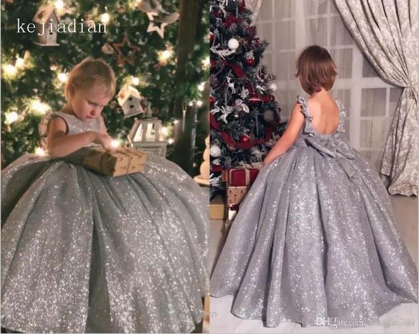 

sparkly lace beaded arabic flower girl dresses crew ball gown vintage child dresses beautiful flower girl wedding dresses, White;blue